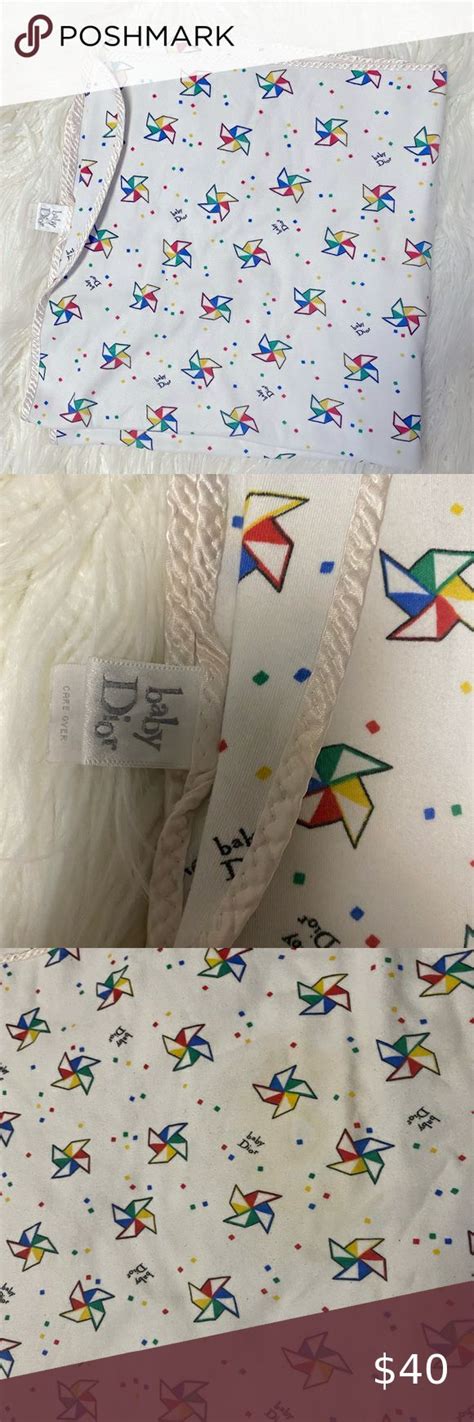 baby dior blanket